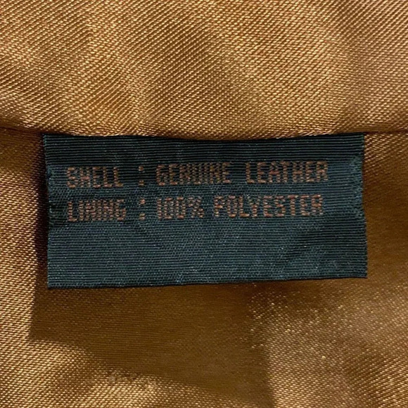 Guess Women's Vintage 100% Genuine Leather 90's Button Up Mid Length Coat Size M - Picture 8 of 11